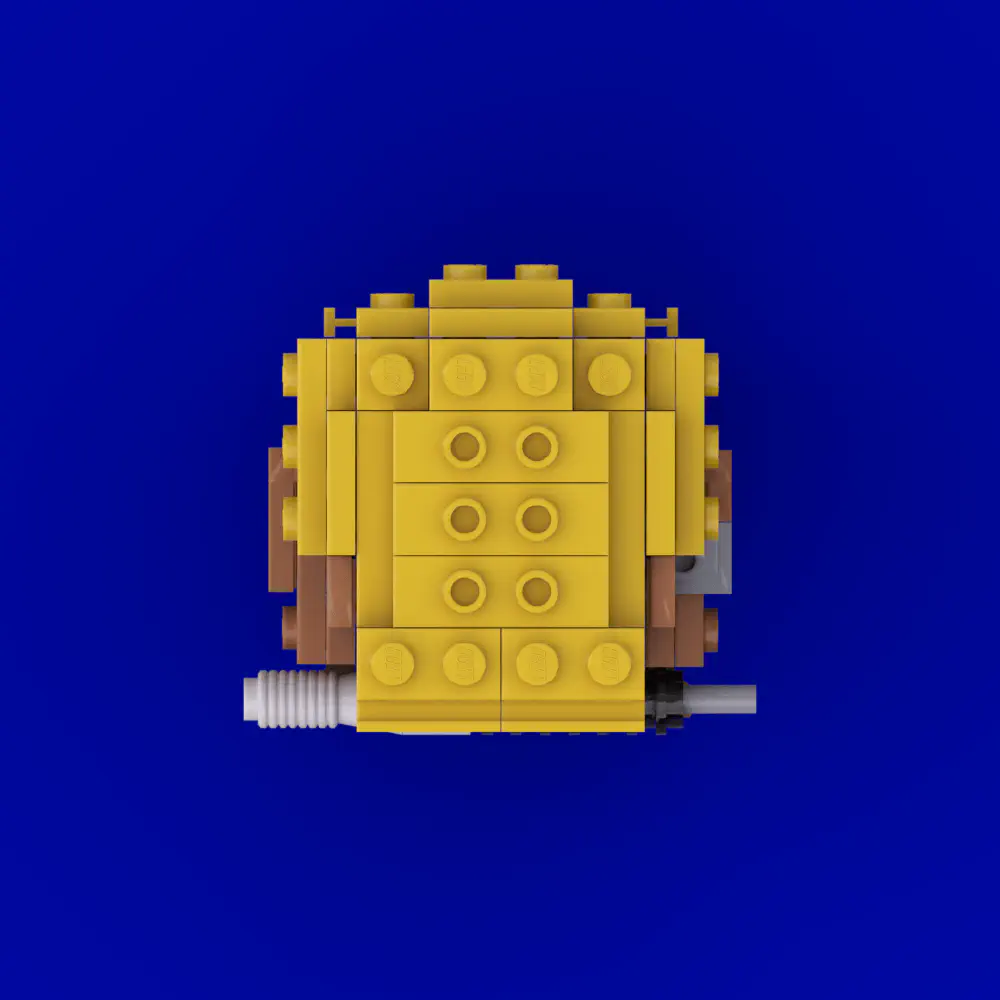 Duke Nukem 1 LEGO MOC - Render 9