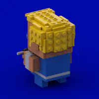 Duke Nukem 1 LEGO MOC - Thumbnail 3