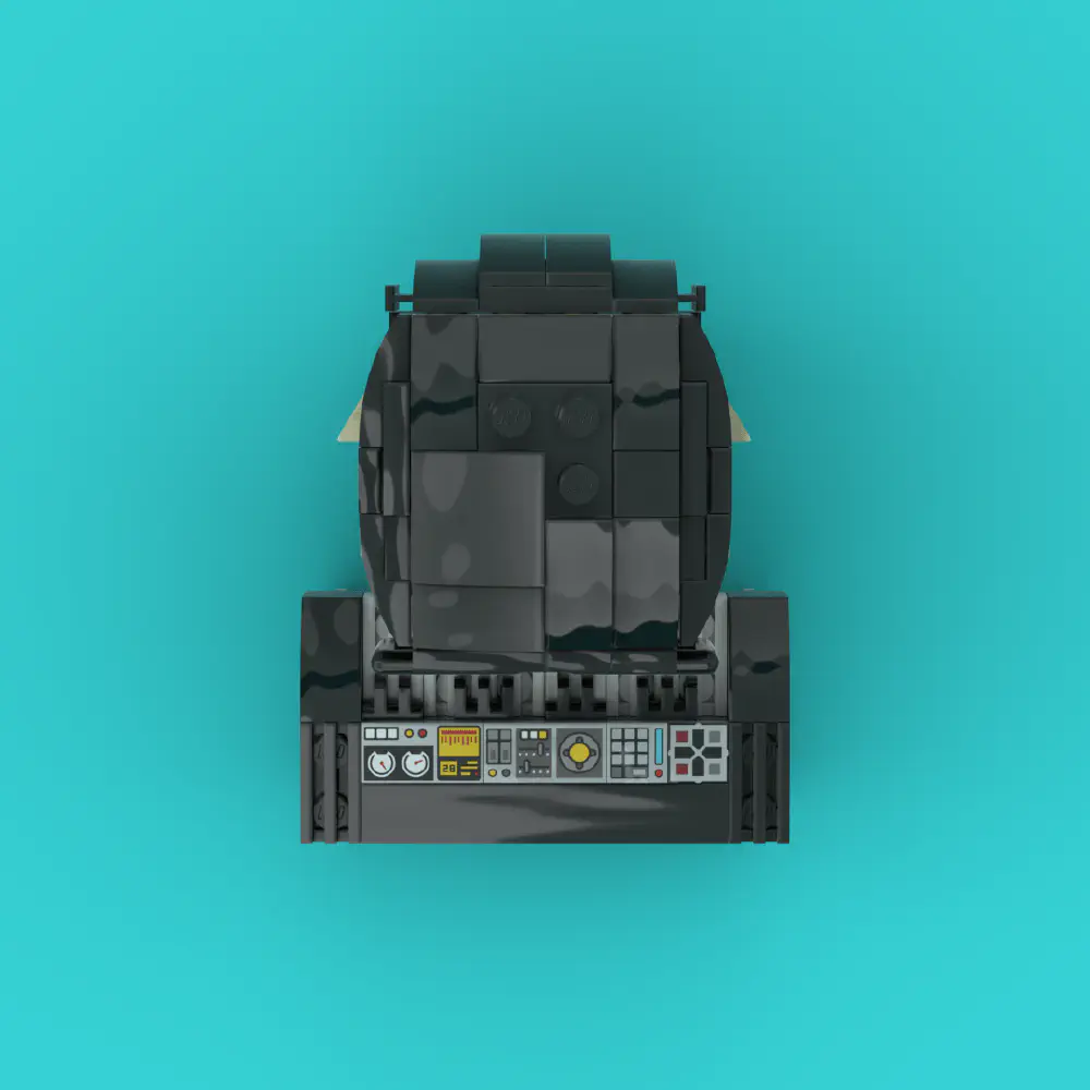 Electric Organ Guy LEGO MOC - Render 9