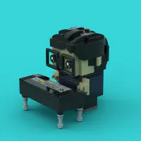 Electric Organ Guy LEGO MOC - Thumbnail 1