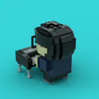 Electric Organ Guy LEGO MOC - Thumbnail 3
