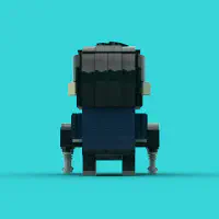 Electric Organ Guy LEGO MOC - Thumbnail 4