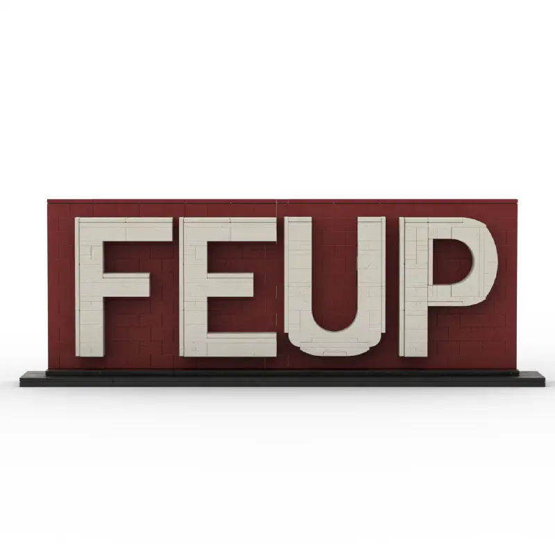FEUP Logo in LEGO