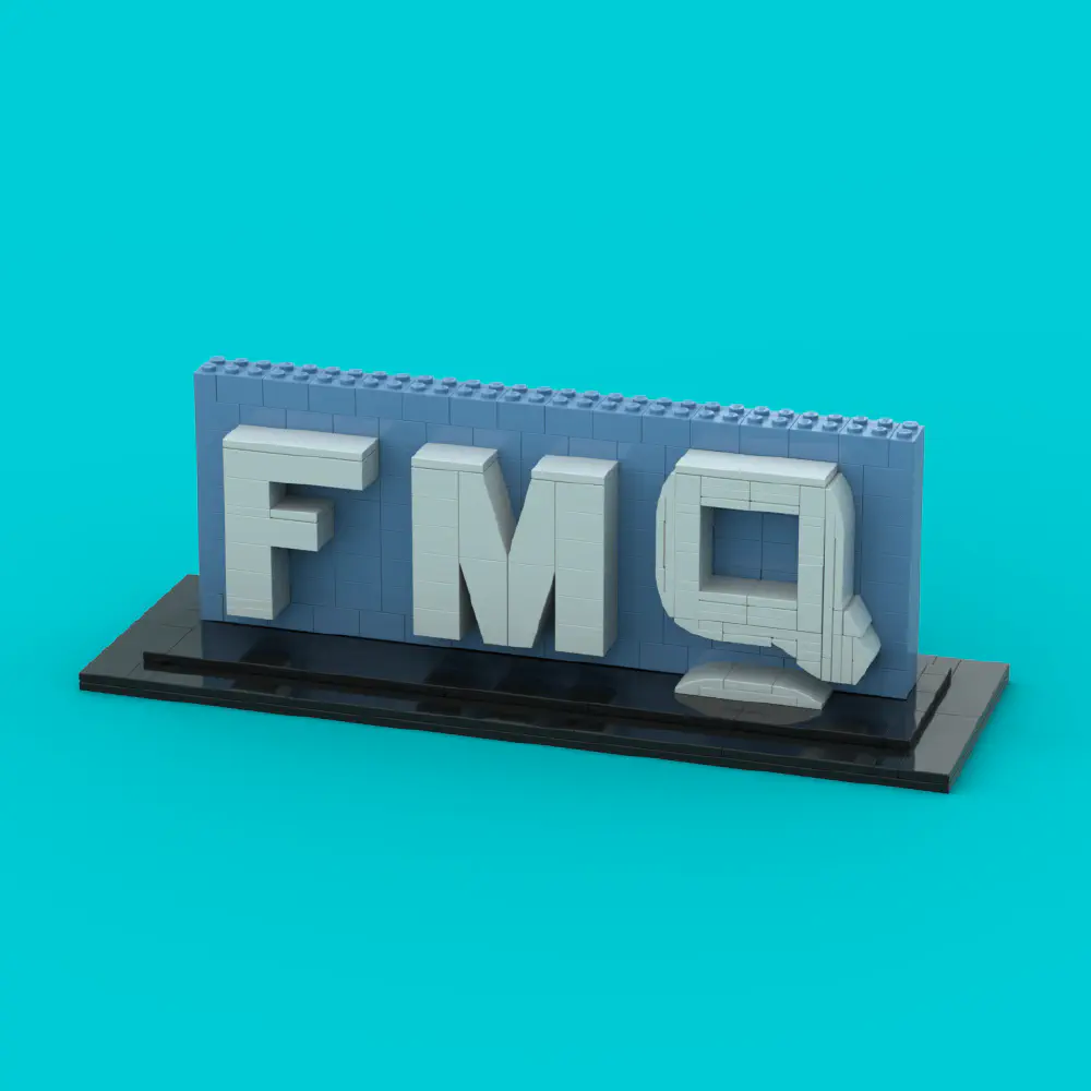 FMQ LEGO Logo LEGO MOC - Render 1