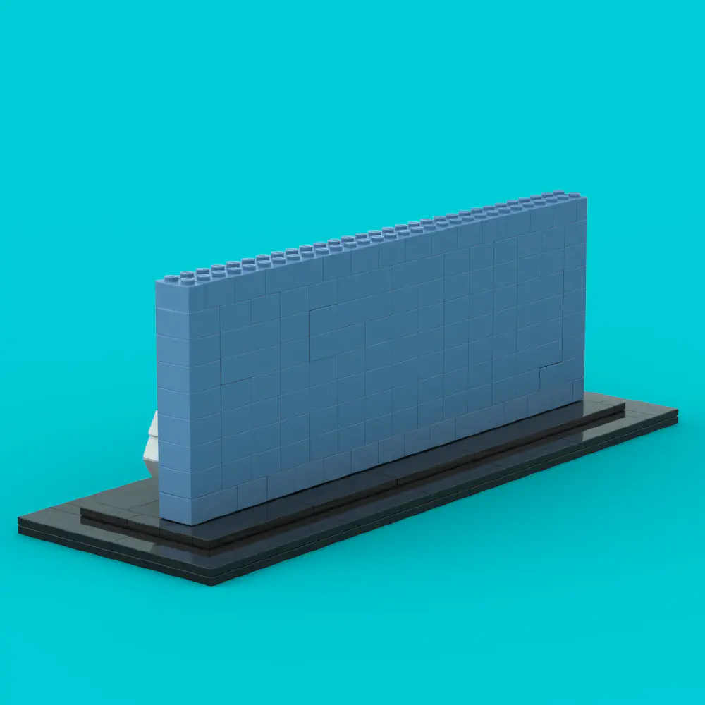 FMQ LEGO Logo LEGO MOC - Render 3