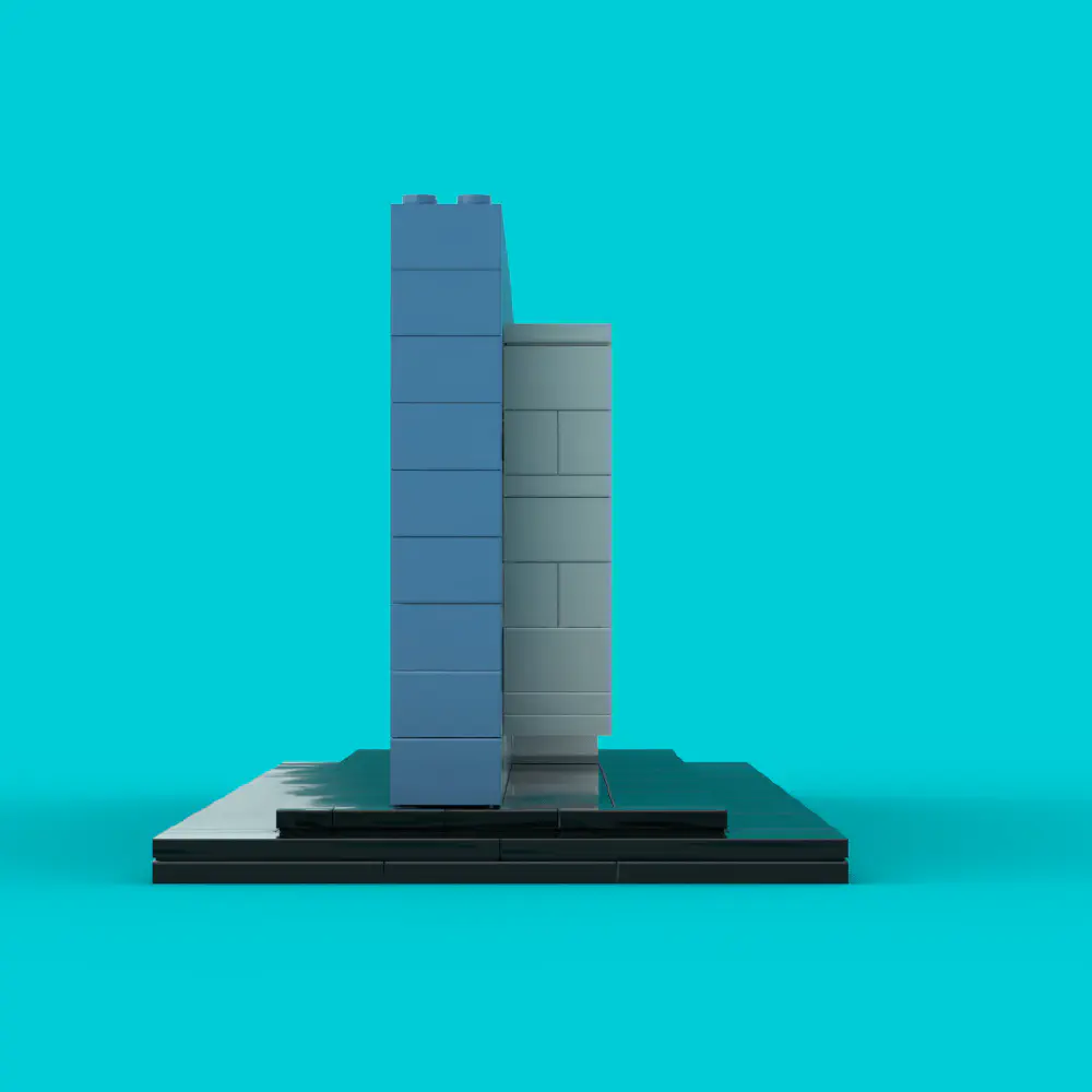 FMQ LEGO Logo LEGO MOC - Render 6