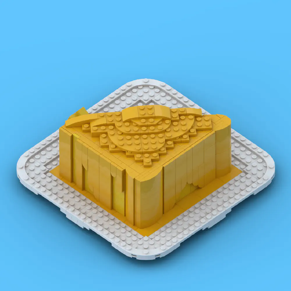 Francesinha – Porto’s Ultimate Bite in LEGO! LEGO MOC - Render 5