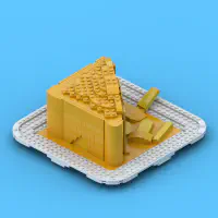 Francesinha – Porto’s Ultimate Bite in LEGO! LEGO MOC - Thumbnail 7