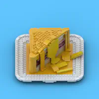 Francesinha – Porto’s Ultimate Bite in LEGO! LEGO MOC - Thumbnail 8