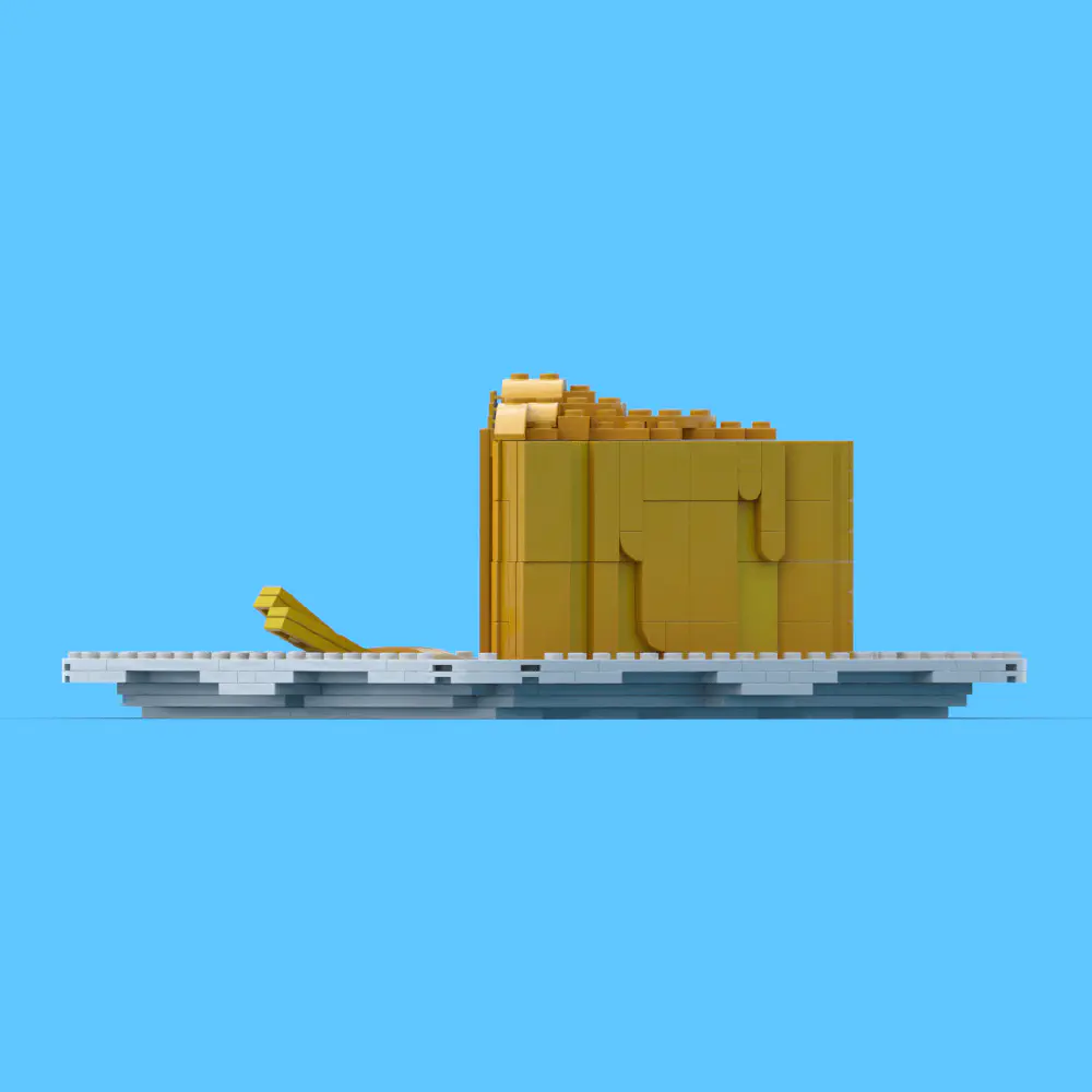 Francesinha – Porto’s Ultimate Bite in LEGO! LEGO MOC - Render 12