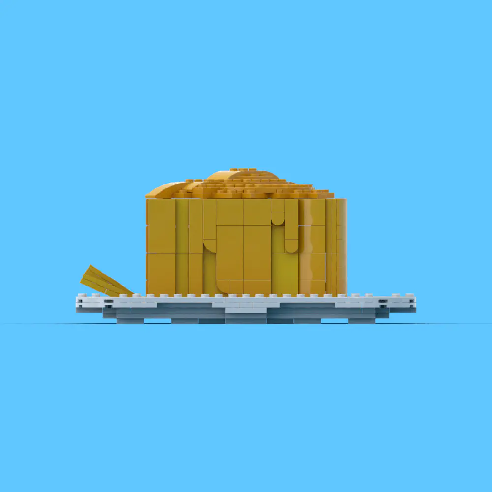 Francesinha – Porto’s Ultimate Bite in LEGO! LEGO MOC - Render 13