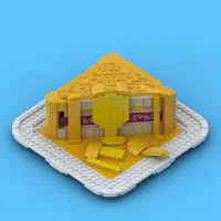 Francesinha – Porto’s Ultimate Bite in LEGO! LEGO MOC - Thumbnail 1