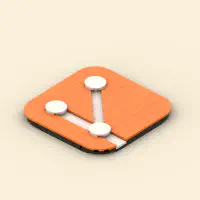 Git Logo – 20-Year Anniversary LEGO MOC - Thumbnail 8