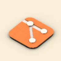 Git Logo – 20-Year Anniversary LEGO MOC - Thumbnail 12