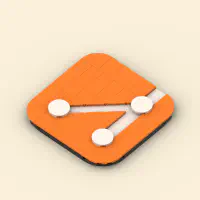 Git Logo – 20-Year Anniversary LEGO MOC - Thumbnail 6