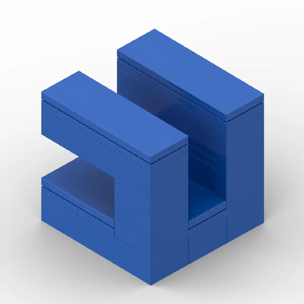 The Glazed Logo MOC LEGO MOC - Render 3