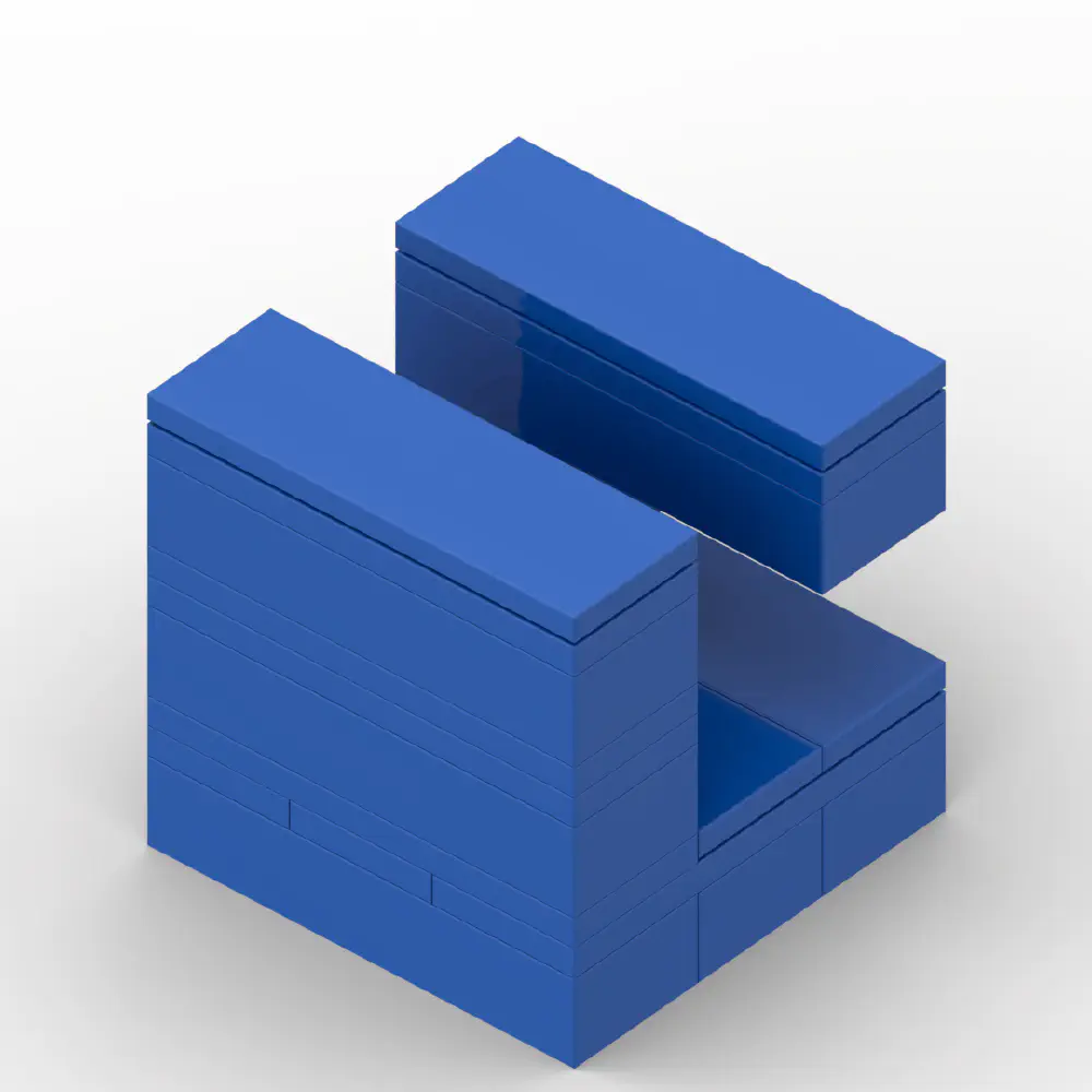 The Glazed Logo MOC LEGO MOC - Render 7