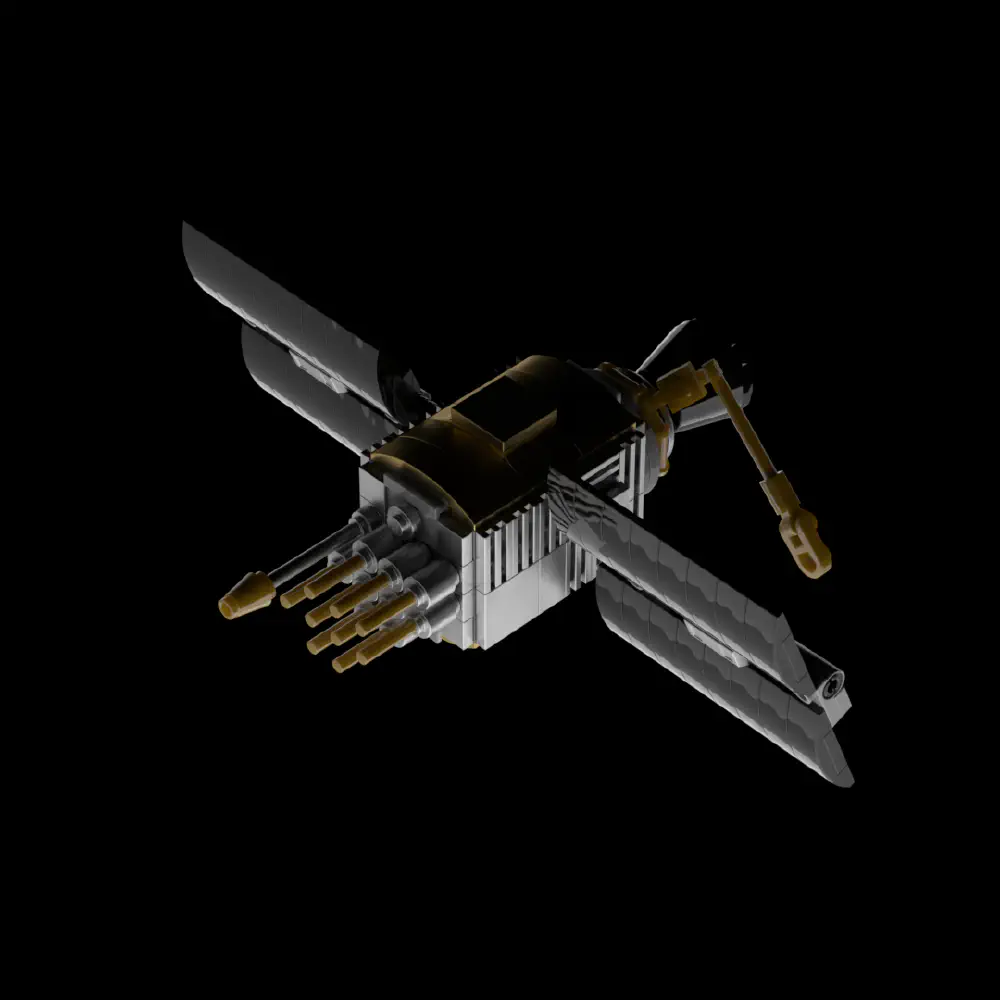 Navstar 1 GPS Satellite (Block 1) LEGO MOC - Render 7