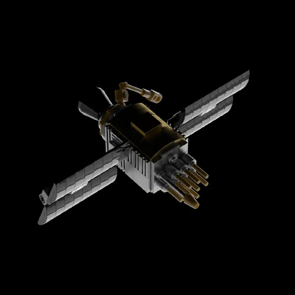 Navstar 1 GPS Satellite (Block 1) LEGO MOC - Render 11