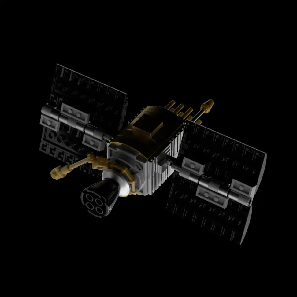 Navstar 1 GPS Satellite (Block 1) LEGO MOC - Render 10