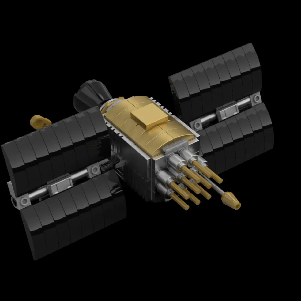 Navstar 1 GPS Satellite (Block 1) LEGO MOC - Render 9