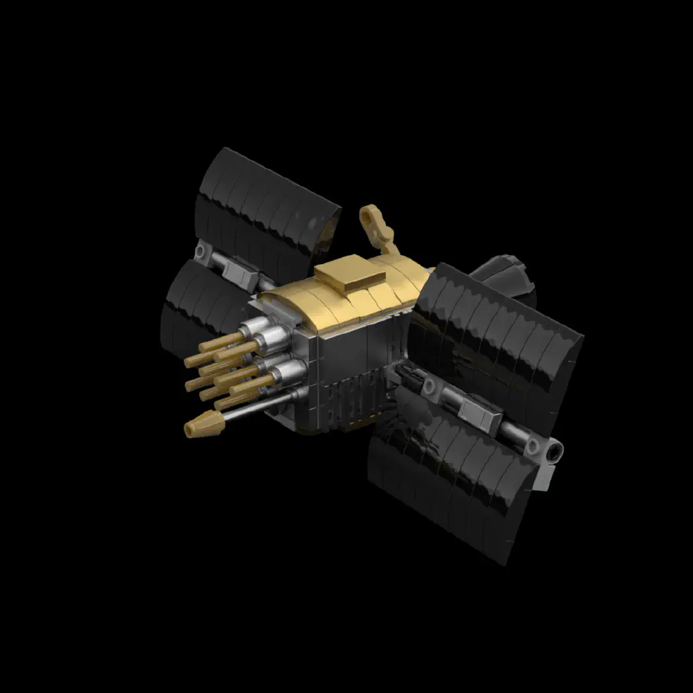 Navstar 1 GPS Satellite (Block 1) LEGO MOC - Render 4