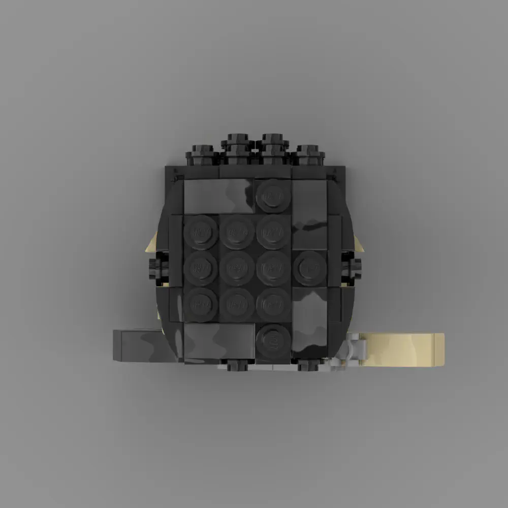 Guitar Guy LEGO MOC - Render 9