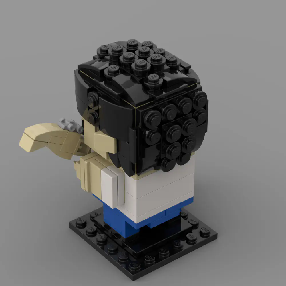 Guitar Guy LEGO MOC - Render 3