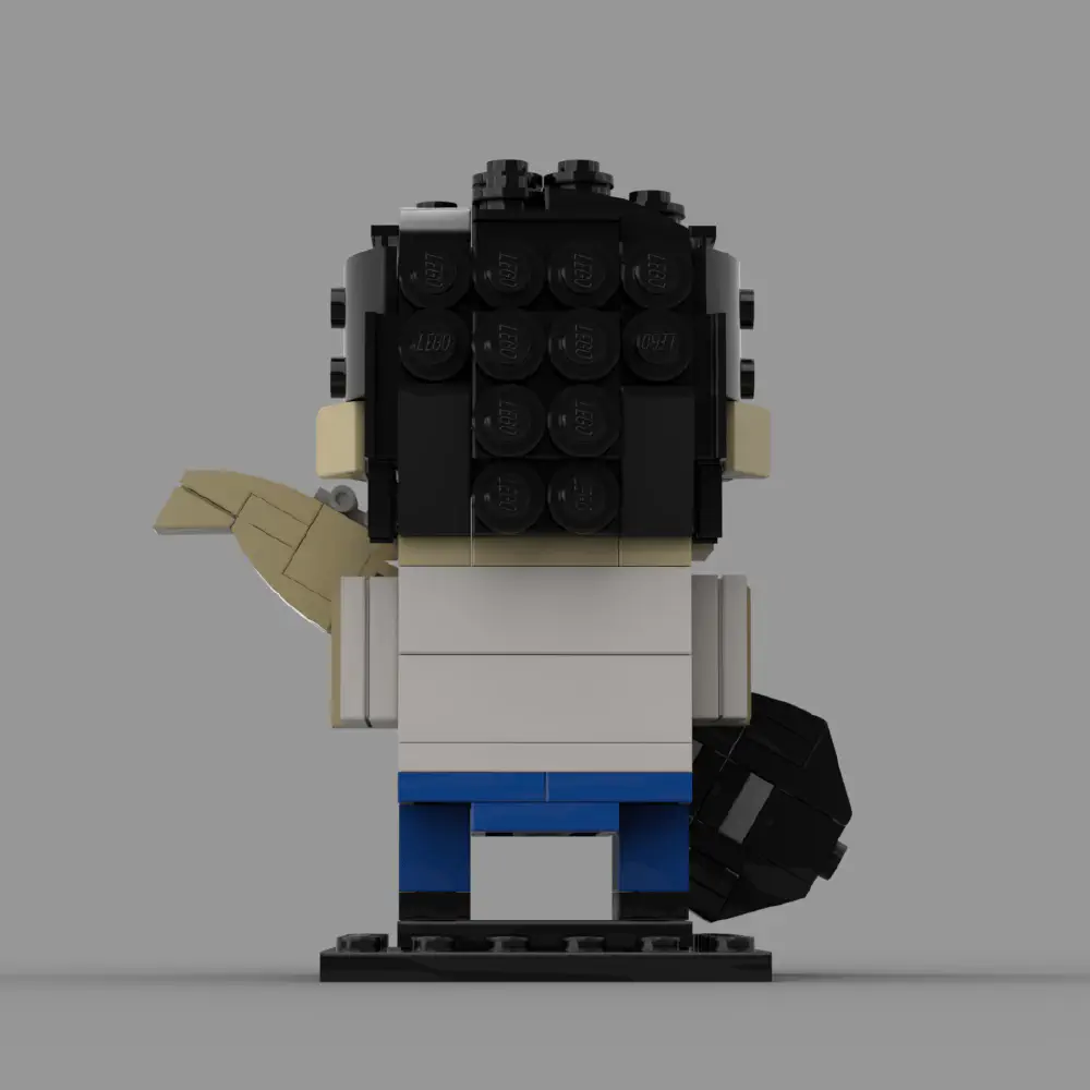 Guitar Guy LEGO MOC - Render 4