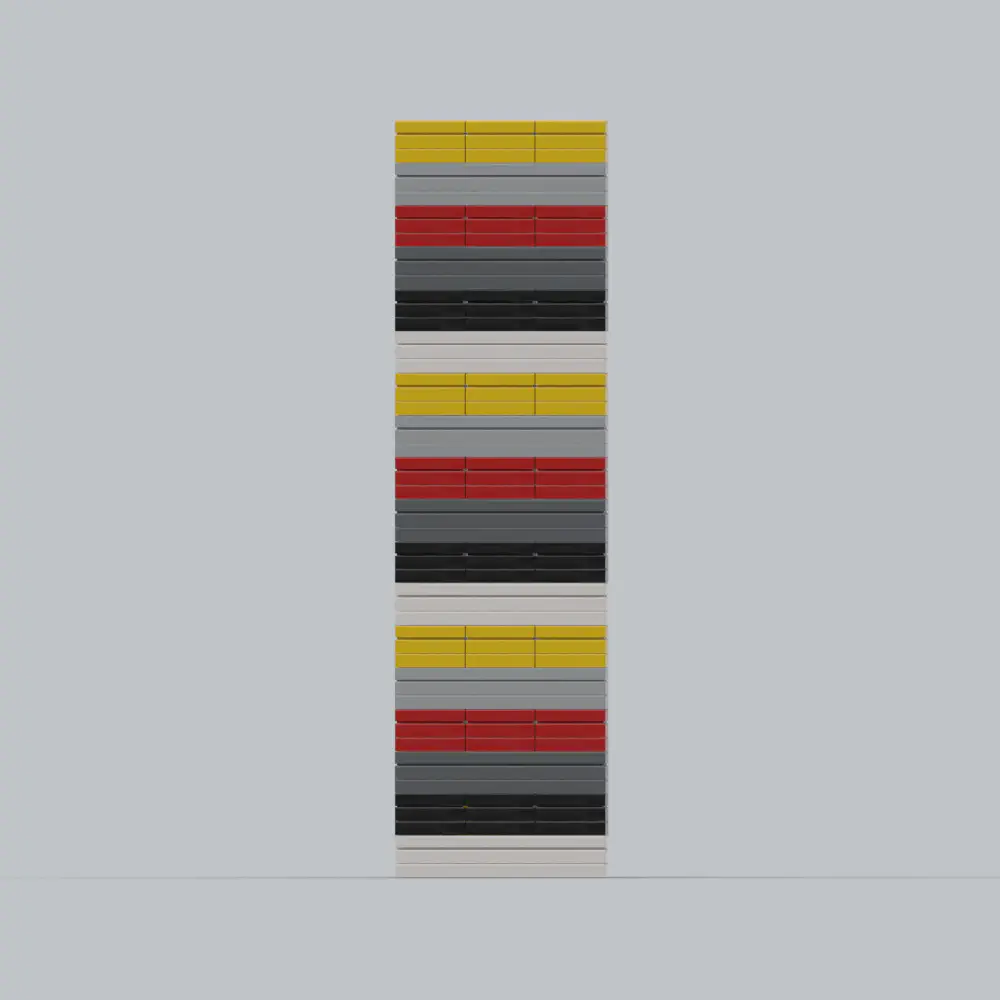 Jenga Tower LEGO MOC - Render 2