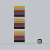 Jenga Tower LEGO MOC - Thumbnail 4