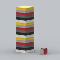 Jenga Tower LEGO MOC - Thumbnail 5