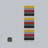 Jenga Tower LEGO MOC - Thumbnail 8