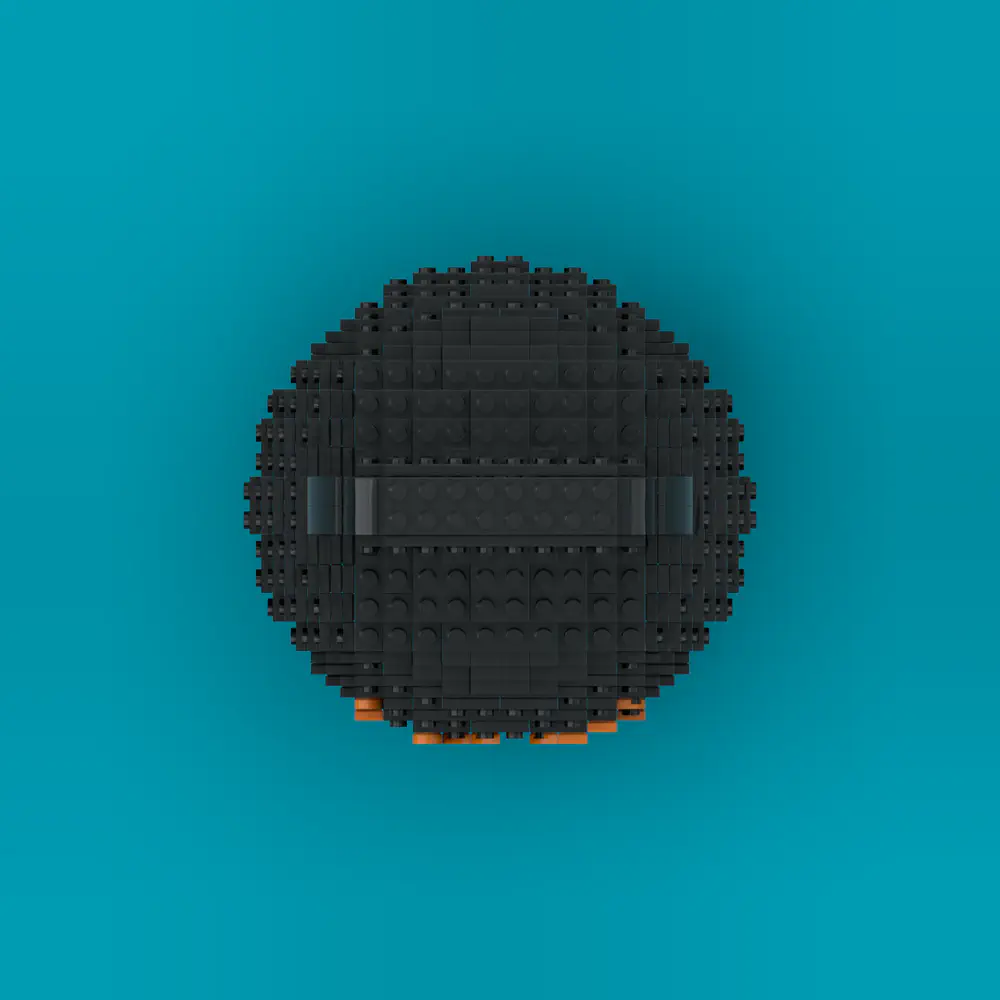 Kettlebell LEGO MOC - Render 8