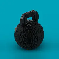 Kettlebell LEGO MOC - Thumbnail 3