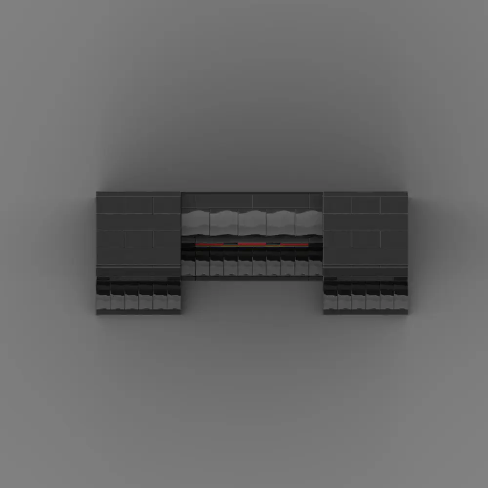 K.I.T.T. Voice Box LEGO MOC - Render 9