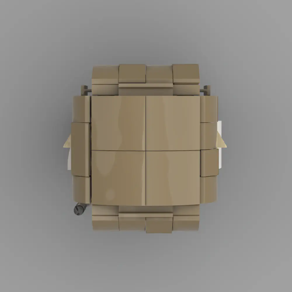 Luke Skywalker Gets Lightsaber LEGO MOC - Render 9