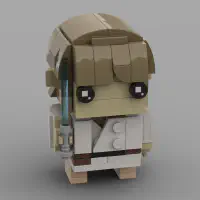 Luke Skywalker Gets Lightsaber LEGO MOC - Thumbnail 1