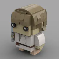 Luke Skywalker Gets Lightsaber LEGO MOC - Thumbnail 2