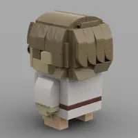 Luke Skywalker Gets Lightsaber LEGO MOC - Thumbnail 4