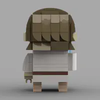 Luke Skywalker Gets Lightsaber LEGO MOC - Thumbnail 5