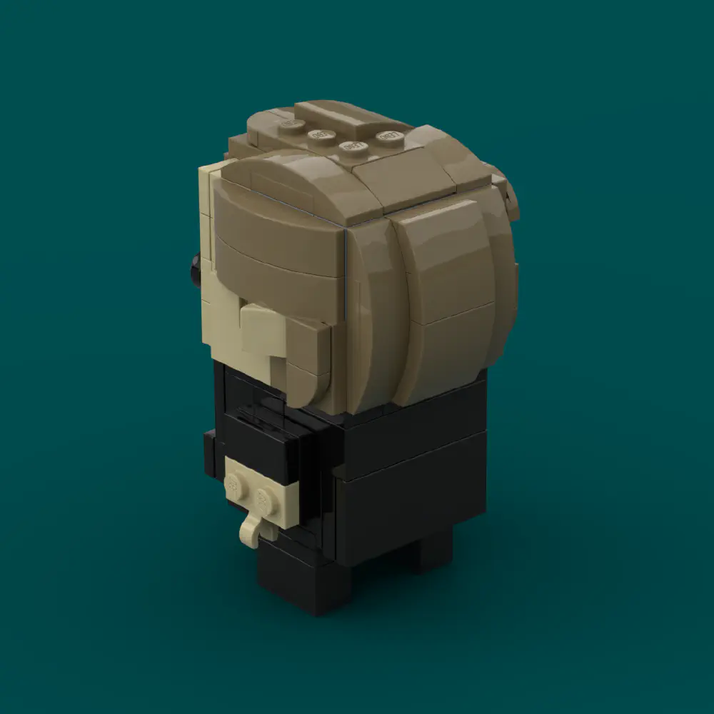 Luke Skywalker - Return of the Jedi LEGO MOC - Render 3