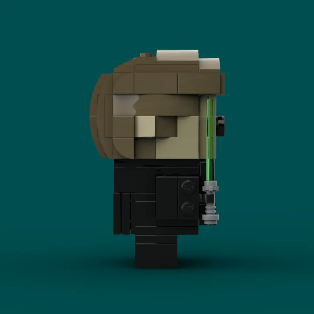 Luke Skywalker - Return of the Jedi LEGO MOC - Render 6