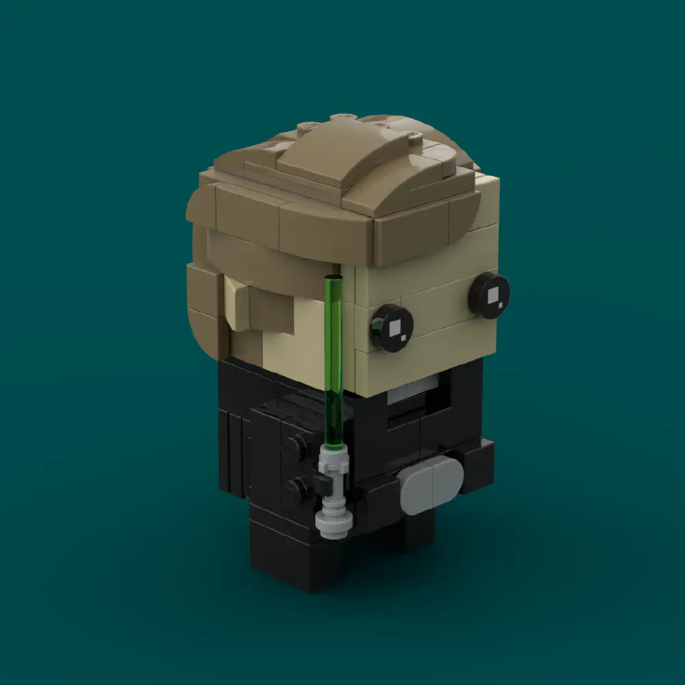 Luke Skywalker - Return of the Jedi LEGO MOC - Render 7