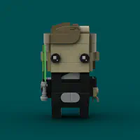 Luke Skywalker - Return of the Jedi LEGO MOC - Thumbnail 8