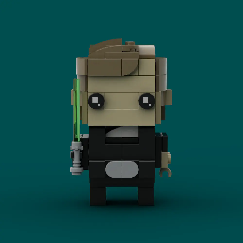 Luke Skywalker - Return of the Jedi LEGO MOC - Render 8