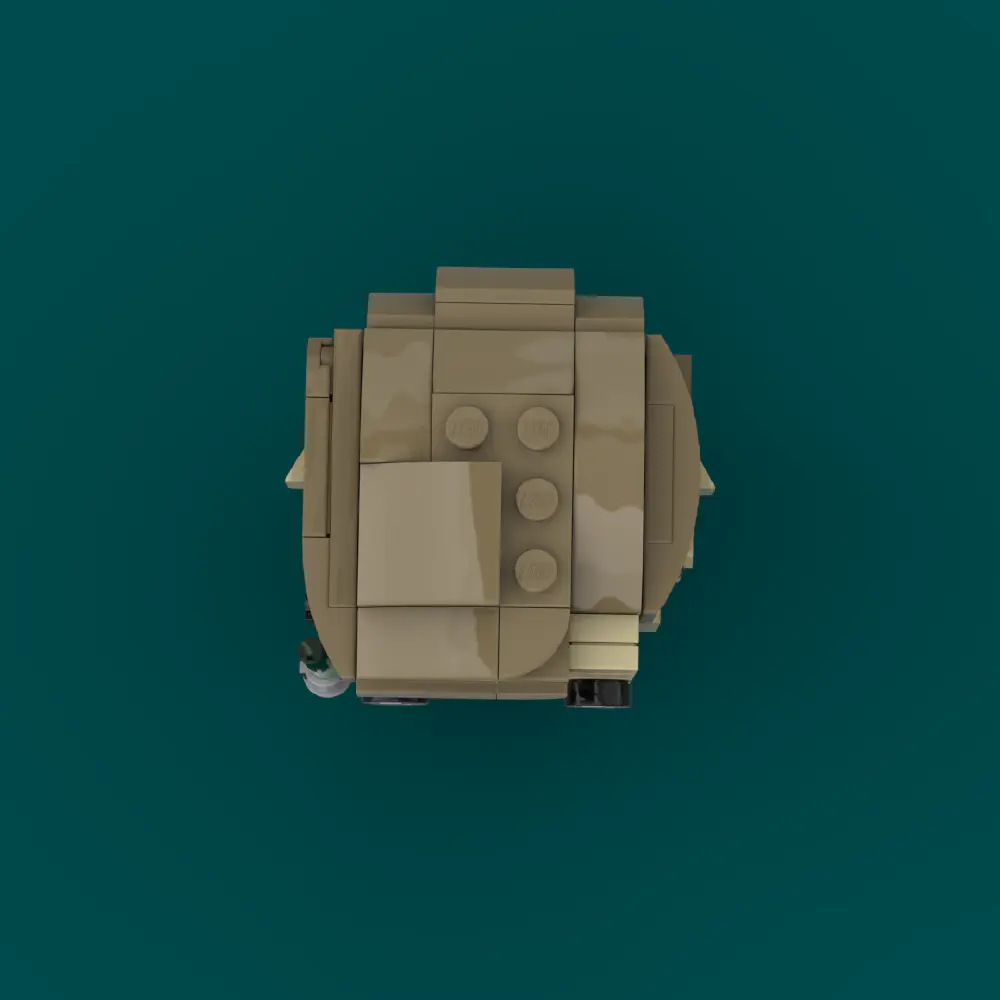 Luke Skywalker - Return of the Jedi LEGO MOC - Render 9