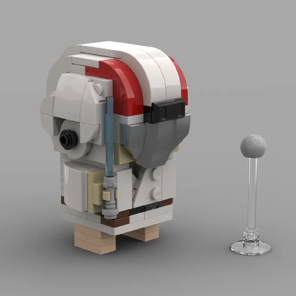 Luke Skywalker Training LEGO MOC - Render 8