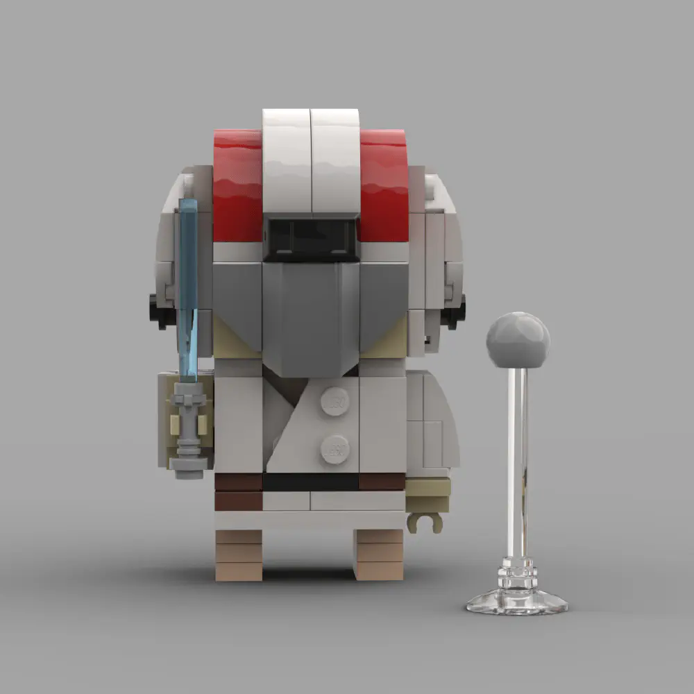 Luke Skywalker Training LEGO MOC - Render 9