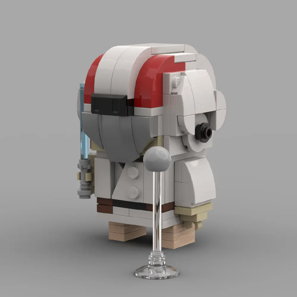 Luke Skywalker Training LEGO MOC - Render 2